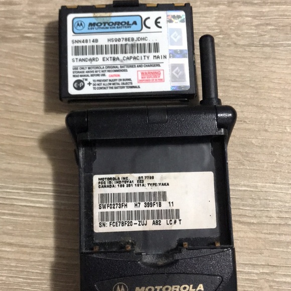 Vintage Motorola Star TAC 7790 Cell Phone (Untested) RARE - Picture 5 of 5